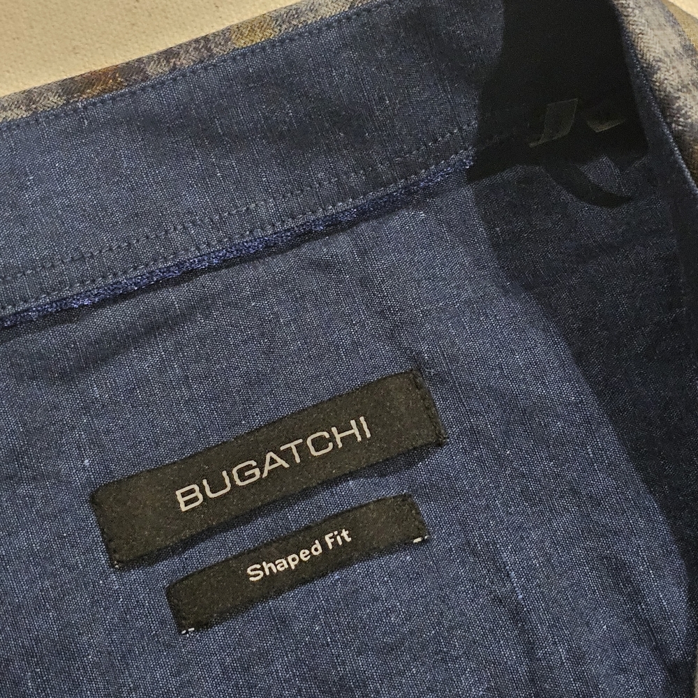 Bugatchi Shaped Fit Button Down Xl - image 3